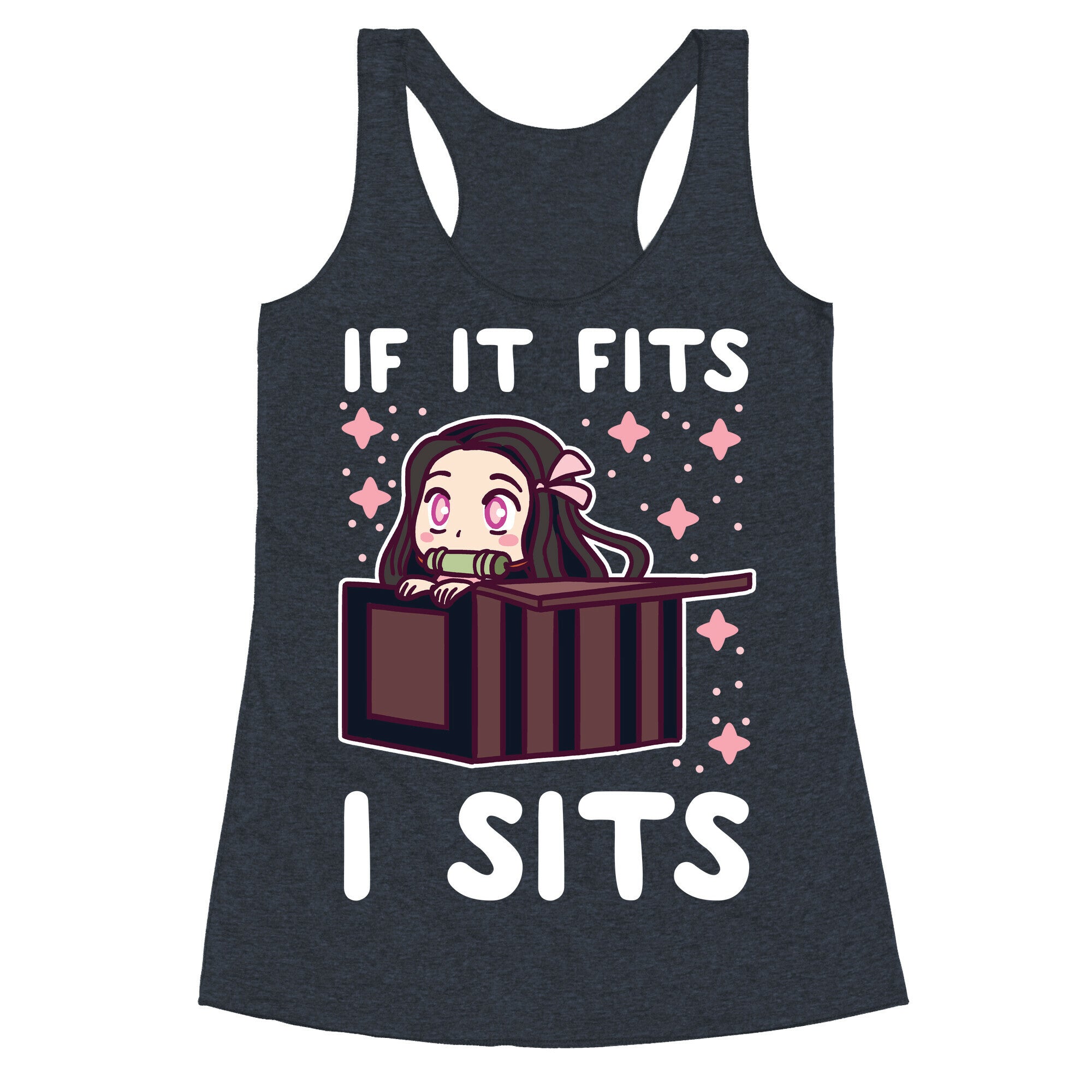 If It Fits, I Sits - Demon Slayer Racerback Tank